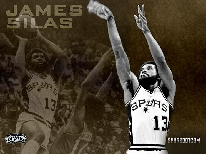 James Silas #13 San Antonio Spurs